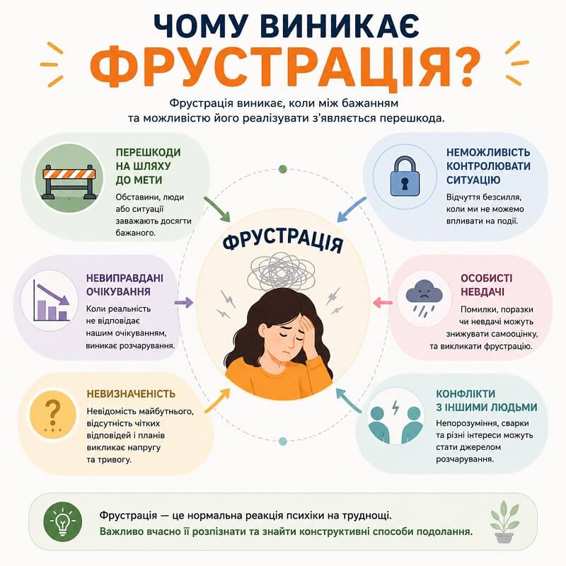 Чому викинає фрустрація