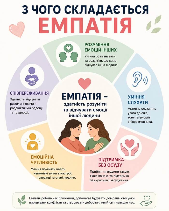 Складники емпатії